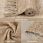 Hallway Runner Rug Washable Braided Woven Low-Profile Grey Cream Indoor Entryway Kitchen Laundry Room Bedroom Doorway Floor Carpet 2x6 2x8 ft Home Decor