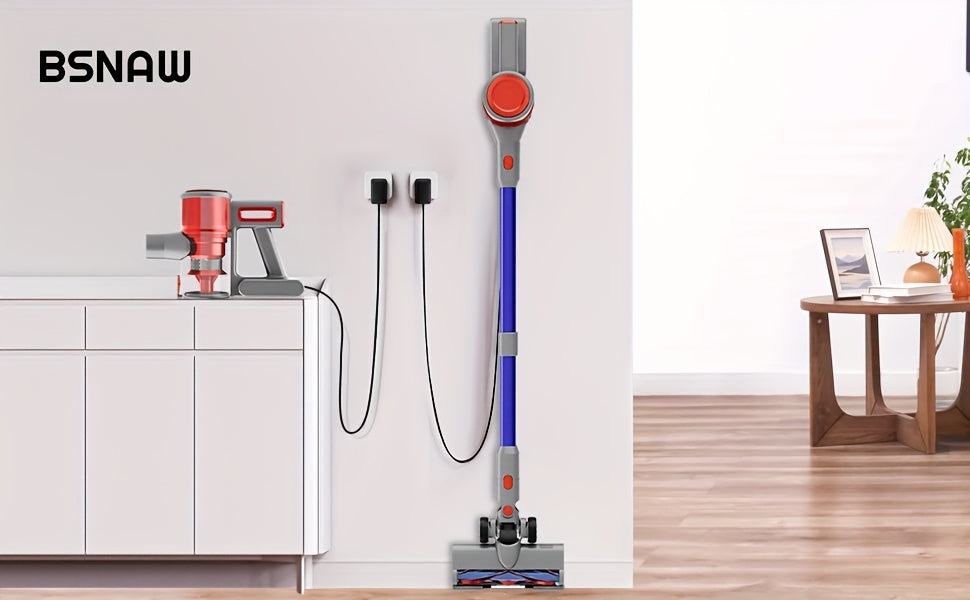 8-in-1 Cordless Stick Vacuum 65KPa with Detachable Battery Display – Lightweight Handheld Bagless Vacuum, 45-Min Runtime, 2200mAh for Hardwood Floors, Carpets & Pet Hair