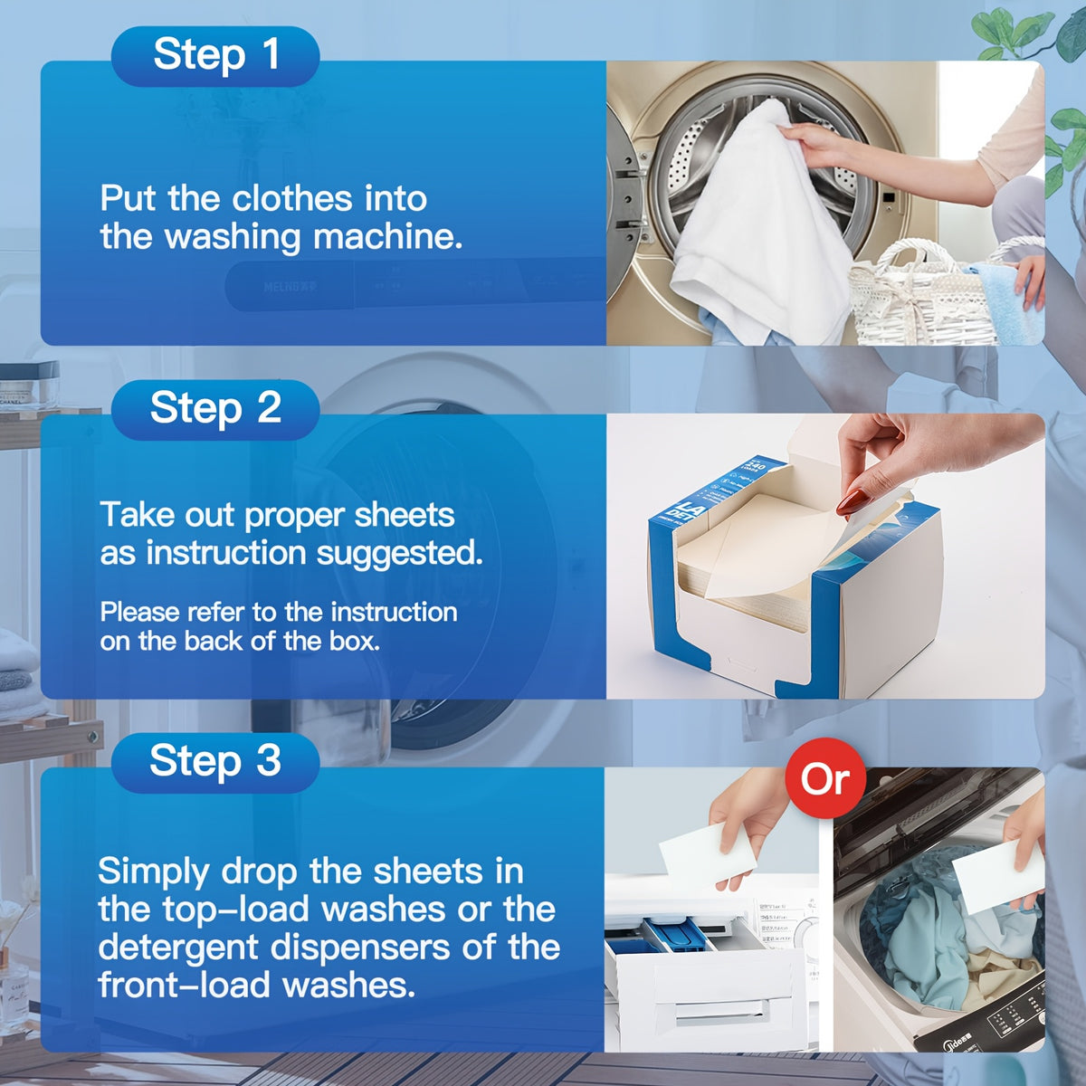 Laundry Detergent Sheets 240 Loads 120 Sheets - Liquidless No-Mess Eco Friendly Laundry Soap Sheets Lavender Scent Tough Stain Removal No Plastic Jug Space Saver