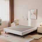 5" High Profile Box Spring with Cover | Heavy Duty Reinforced Steel, Quiet Noise-Free, Easy Assembly – Twin XL Mattress Foundation