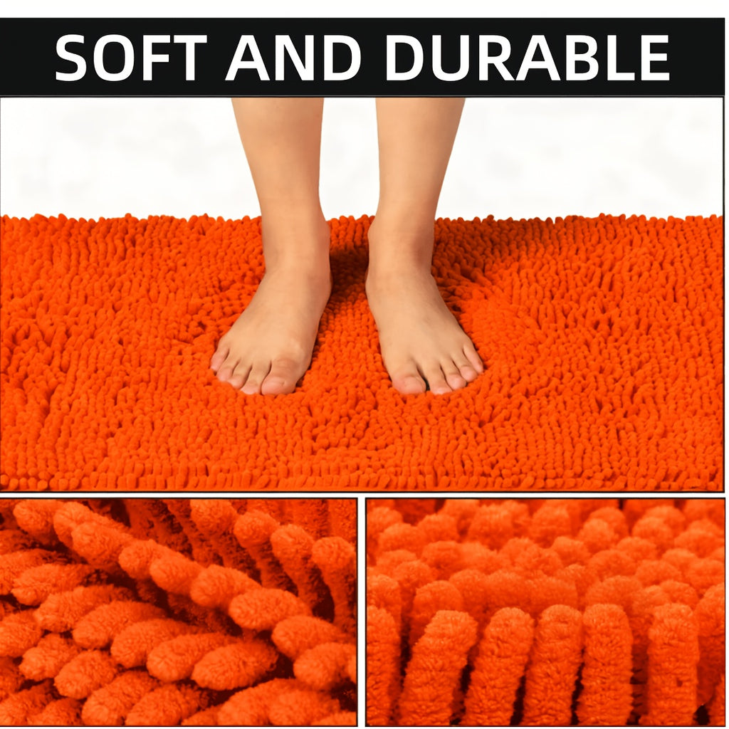 Washable Pet Door Mat Anti-Slip Mud & Paw Print Absorbent Rug – Machine Washable Indoor Entrance Mat for Dog & Cat | 3 Sizes 6 Colors