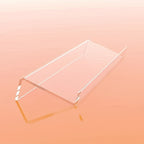 Expandable Acrylic Spice Rack Drawer Organizer Insert – Slanted Clear Spice Tray for Kitchen Drawer & Countertop, 4/6/8 Pack