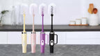 Electric Cup Scrubber 2-Speed IPX6 Waterproof – Type-C Rechargeable Bottle Brush Cleaner for 40oz Mugs, Tumblers & Water Bottles, Long Straw Brush & Wall Mount Storage, Kitchen Cleaning Tool