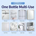 Showerhead & Bathroom Limescale Remover Spray Kit – Removes Mineral Blockages, Restores Glass & Mirrors, No-Scrub for Bathtub, Sink & Toilet
