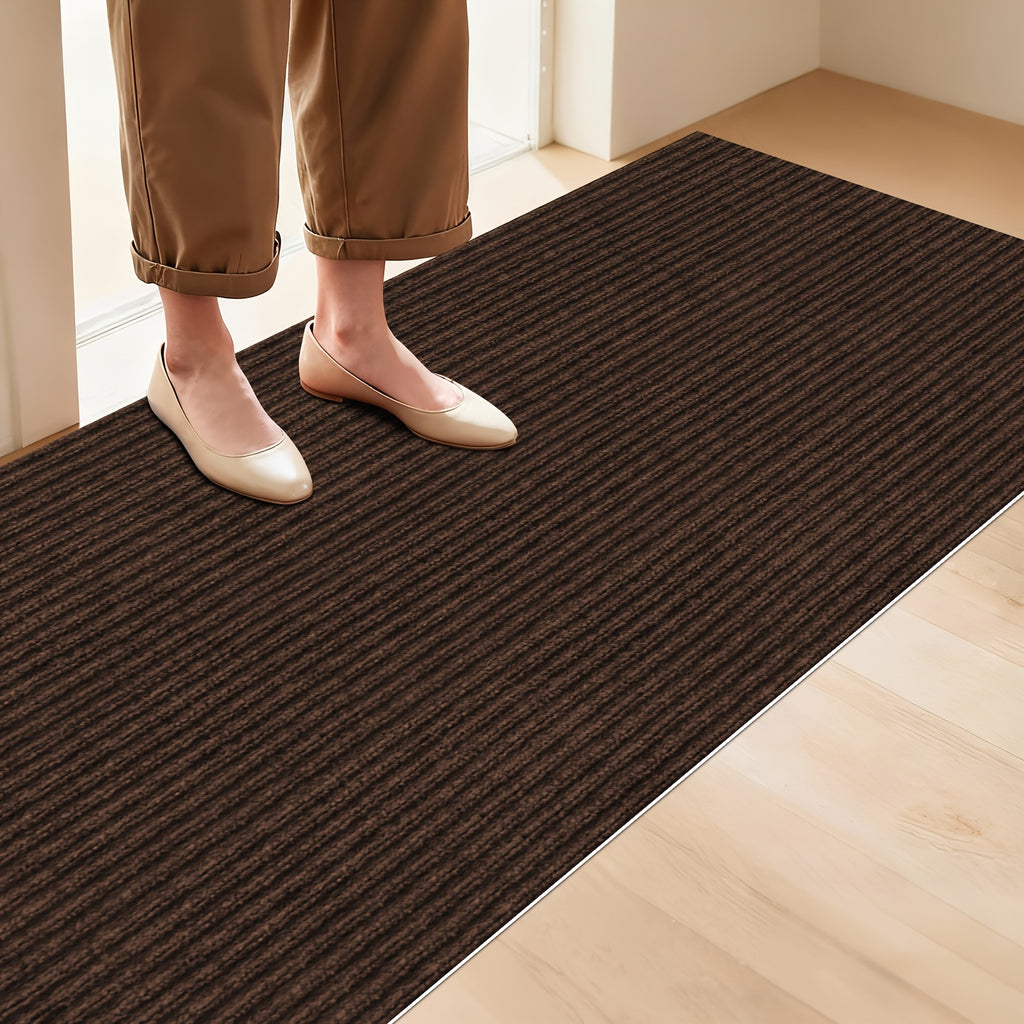 Non-Slip Peel-and-Stick Aisle Runner – 7mm Thick, Self-Adhesive, Easy to Cut | Kitchen, Hallway & Staircase | 3 Colors, 4 Sizes | Nuvia Haven