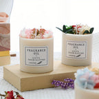 Scented Candles Gift Set for Women 8oz Eternal Flower Home Fragrance Candle – Gardenia Lavender Birthday Valentine Anniversary Christmas Gift