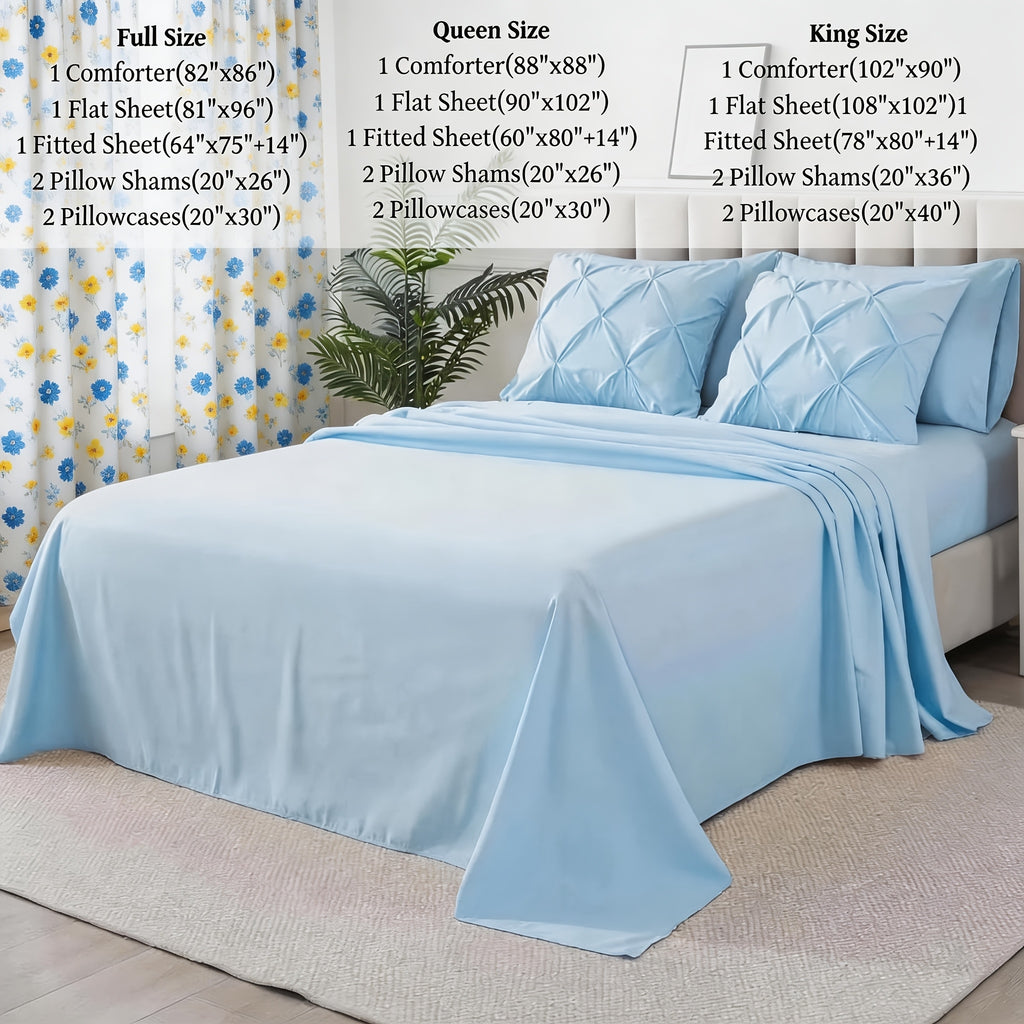 Comforter Set 3pcs 5pcs 7pcs - Extra Thick Warm Bedding Set with Sheet Sets & Pillowshams, Full Queen King Size, Machine Washable, Halloween Themed Kids Room Decor