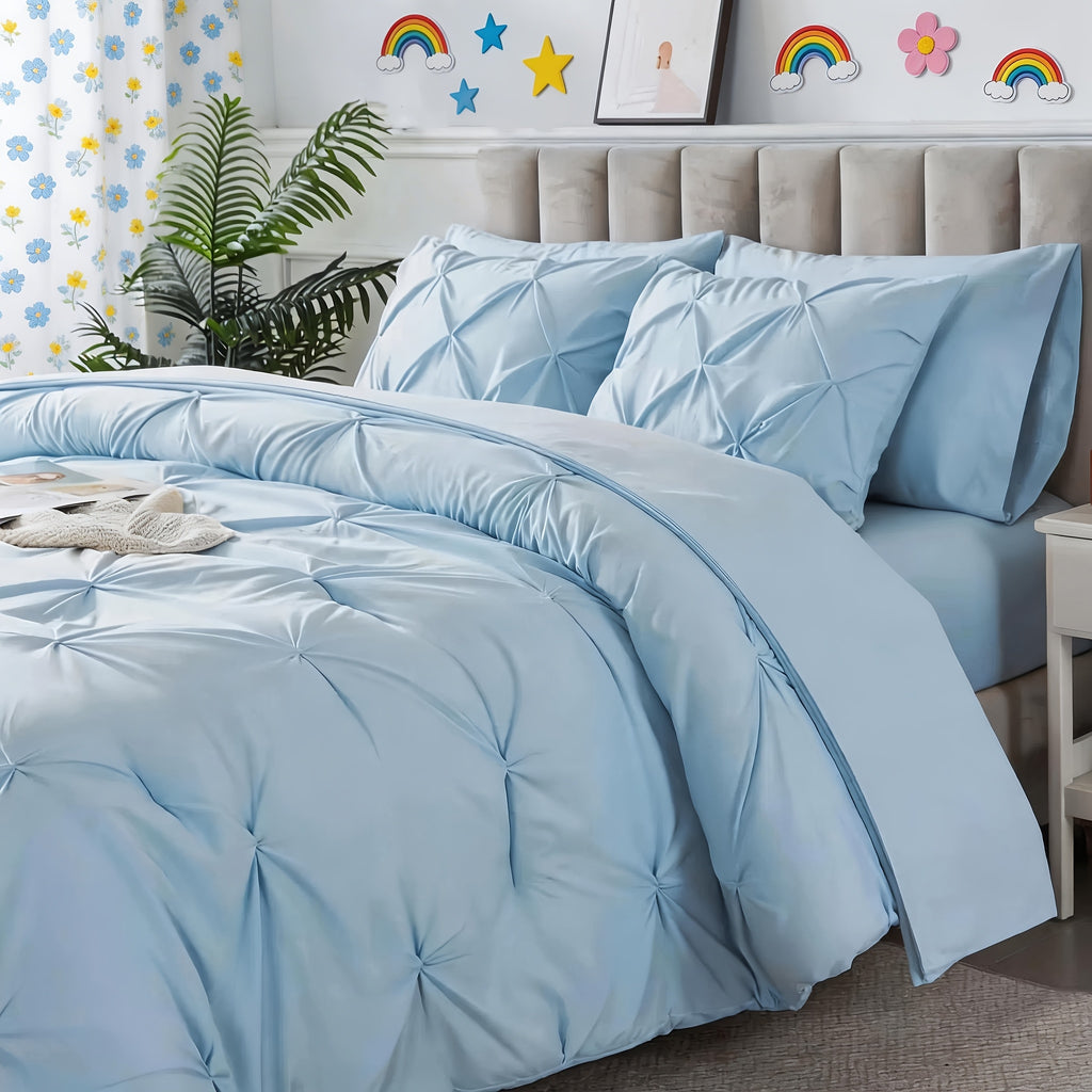 Comforter Set 3pcs 5pcs 7pcs - Extra Thick Warm Bedding Set with Sheet Sets & Pillowshams, Full Queen King Size, Machine Washable, Halloween Themed Kids Room Decor