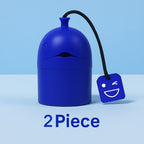 Cute Whale Toilet Tank Cleaner – Automatic Blue Freshener & Deodorizer Tablets, 1200 Flushes, Pine Scent, Fun Bathroom Accessory for Ceramic Toilets – Drop-In Tank Toilet Cleaning Tablet