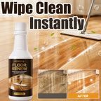 Floor Polishing Cleaner 5oz, Quick Brightening Deep Clean & Stain Removal for Wood, Tile & Marble Floors, Best Alternative to Floor Waxing for a Lasting Shine Without the Effort