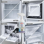 Freezer Defroster Spray 4.06oz Fast-Acting Refrigerator Deicer – Melts Thick Ice Instantly, No Scraping, No Residue, Safe for Home Fridge, RV & Travel Freezer Defrost Solution