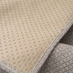 Bohemian Chenille Sofa Cover Non-Slip – Sofa Seat Cushion, Backrest, Armrest & Pillowcase Sold Separately, Dog Friendly Two-Tone for Bedroom Office Living Room, 4 Colors