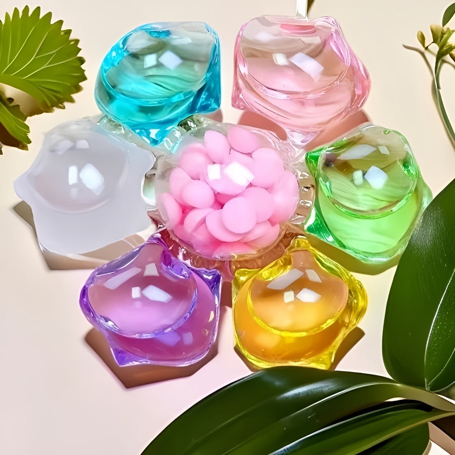 Laundry Detergent Pods 7-in-1 Long-Lasting Fragrance Deep Clean Anti-Static Soft Clothes Scented Laundry Beads Concentrated Dissolve Fast 170g 270g 670g