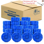 Automatic Toilet Bowl Cleaner Tablets 36 Pack - Heavy-Duty Stain & Odor Fighter, Jasmine Scent, Long-Lasting Freshness, Safe for All Toilet Bowls, No Harsh Fumes - Blue, Pink & Tricolor