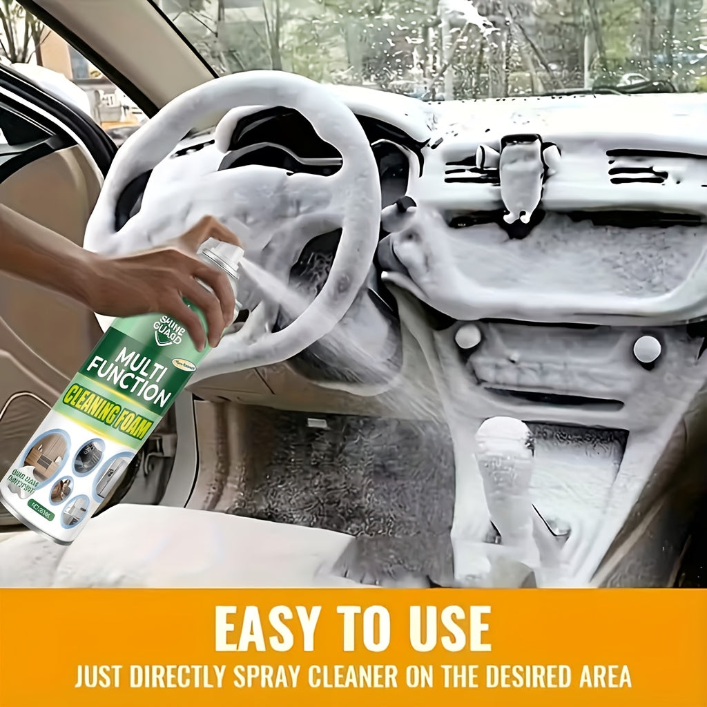 Citral-Infused Foam Cleaner Mousse – Fast-Acting Multi-Purpose Degreaser for Kitchen Stoves, Bathroom, Floors & Car Interiors | Cling Foam Formula