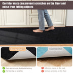 Non-Slip Peel-and-Stick Aisle Runner – 7mm Thick, Self-Adhesive, Easy to Cut | Kitchen, Hallway & Staircase | 3 Colors, 4 Sizes | Nuvia Haven