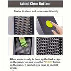 Vegetable Chopper 16-In-1 Professional Onion Chopper Multi-Function Food Slicer Dicer with 8 Blades and Container Kitchen Carrot Cutter Gift for Dad