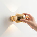Motion Sensor Night Light Rechargeable – Magnetic Wall Light with 60-Day Battery, Wireless LED for Bedroom, Hallway, Staircase & Wardrobe (Gold, Silver or Black)