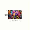 Vibrant Floral Kitchen Mat – Soft, Non-Slip & Machine Washable | 3 Sizes