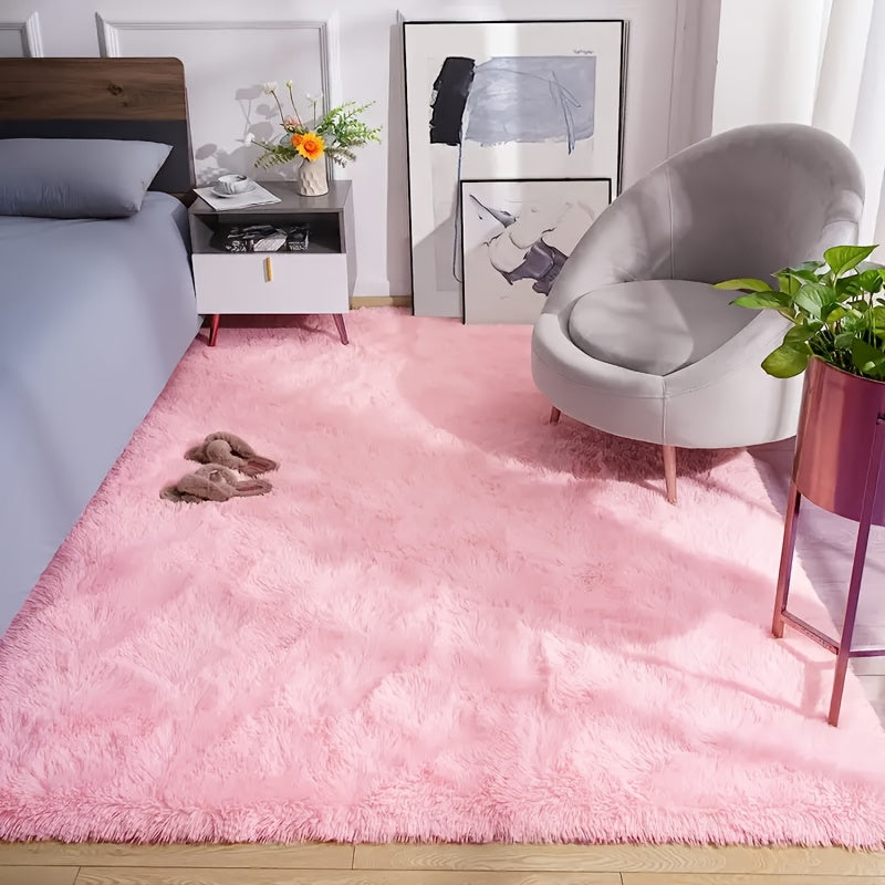 Luxury Soft Fluffy Shag Rug – Machine Washable Non-Slip Shaggy Carpet for Living Room, Bedroom & Home Decor, Multiple Colors & Sizes