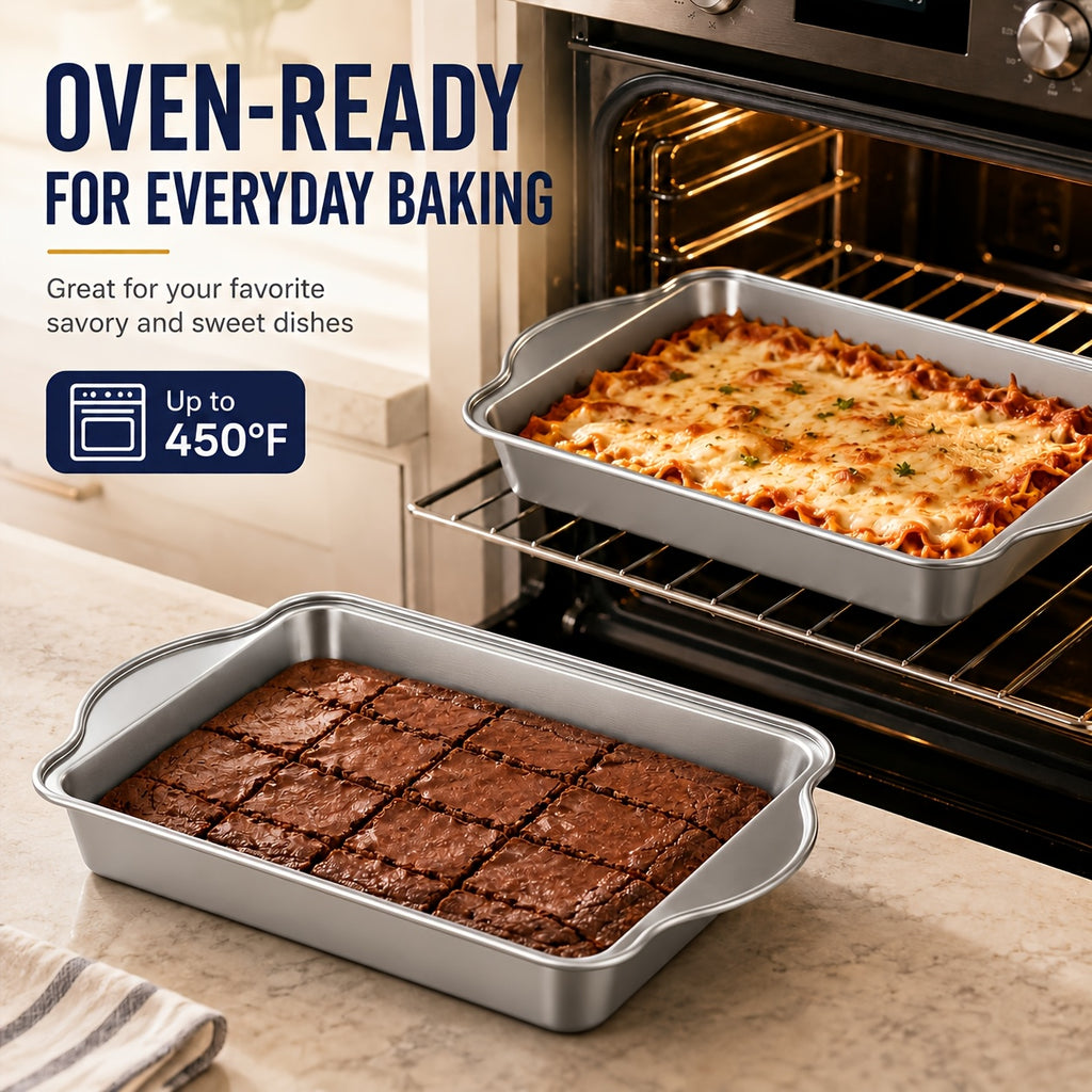 Bakeware Set – Nonstick Bread Baking Pan, Silicone Muffin Mold & Cupcake Liners | Choose Bread Pan 4-Pack, Extended Pan, Silicone Muffin Mold 35/70-Pack, or 310-Pc Paper Liners