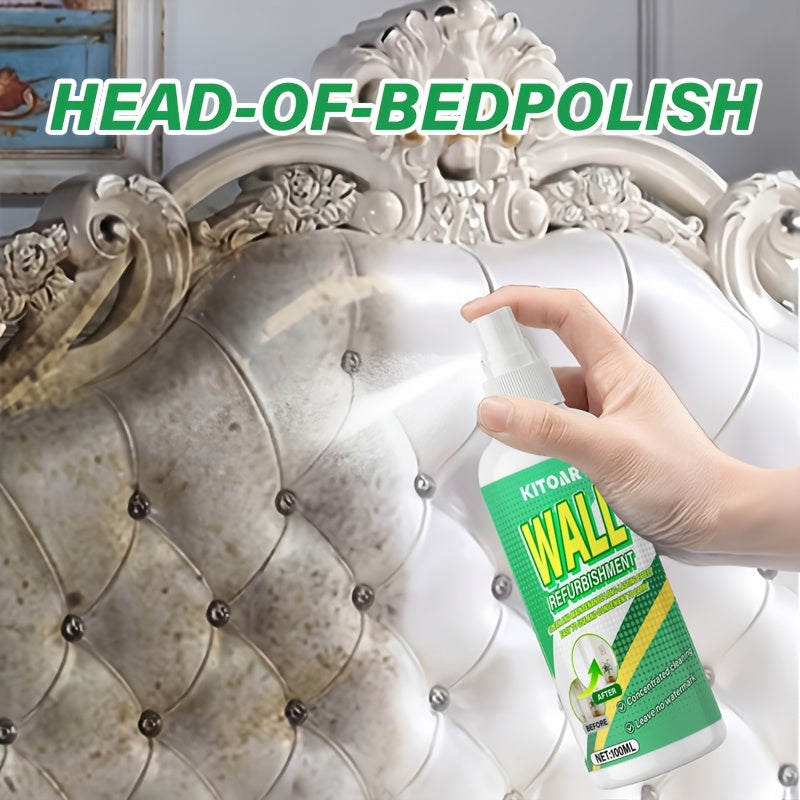 Wall Stain Remover Spray – Instant Cleaner for Walls, Ceilings, Kitchen, Bathroom & Grout – Odorless No-Residue Formula