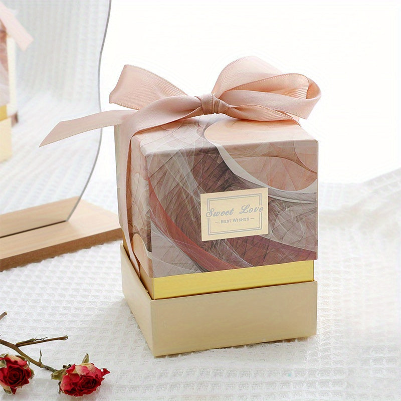 Scented Candles Gift Set for Women 8oz Eternal Flower Home Fragrance Candle – Gardenia Lavender Birthday Valentine Anniversary Christmas Gift
