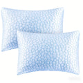 Firm Supportive Sleep Pillows Set 2/4 Pack – Hotel-Grade Cool-Touch, Soft Fiber Fill, Back Stomach Side Sleeper Pillow Standard Queen King