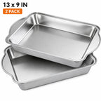 Bakeware Set – Nonstick Bread Baking Pan, Silicone Muffin Mold & Cupcake Liners | Choose Bread Pan 4-Pack, Extended Pan, Silicone Muffin Mold 35/70-Pack, or 310-Pc Paper Liners
