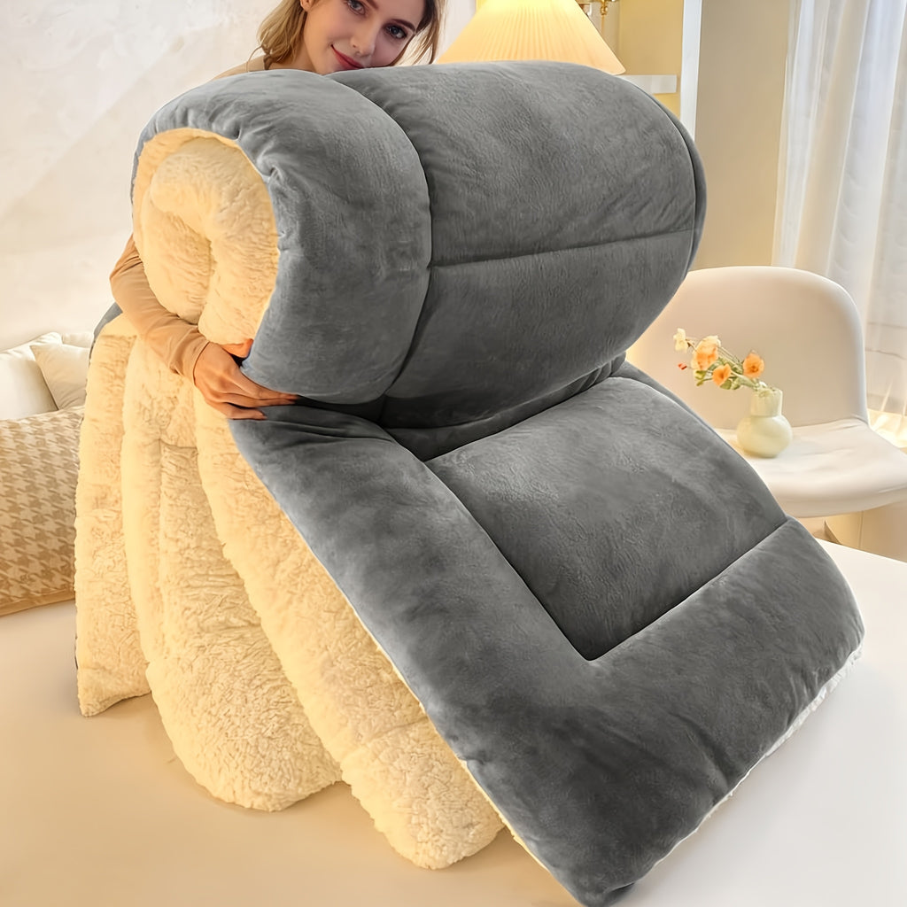 Flannel Plush Blanket Extra Thick Reversible Moire Pattern Microfiber Lightweight Soft Cozy Warm for Sofa Bed Grey Tie-Dye Blue Beige 50x60 60x80 90x90 108x90 Inch
