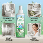 Bathroom Deodorizing Spray Long-Lasting Fragrance Eliminates Toilet Urine Odor Neutralizes Sweat Shoe Smell Air Freshener for Home Bathroom Kitchen Shoe Cabinet