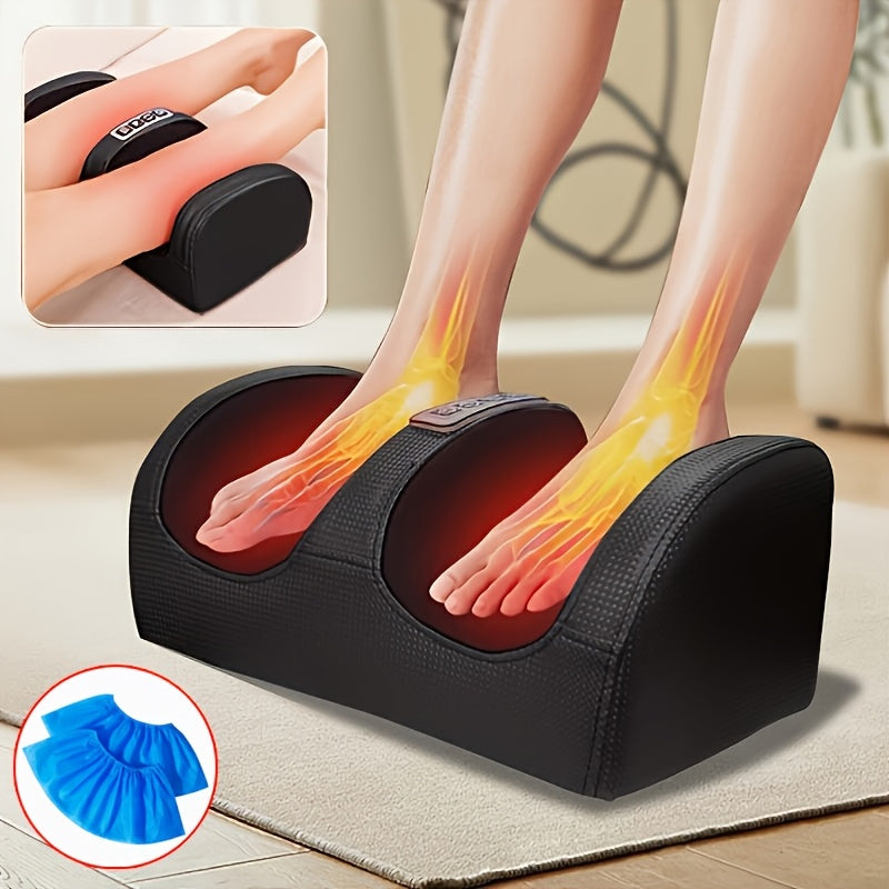 Foot Massager with Heat & Deep Kneading Compression for Legs, Feet & Arms – Electric Shiatsu Foot Massager for Home or Office Relief, Ideal Gift for Birthday, Christmas, Valentine's Day & Holidays