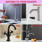 Silicone Sink Drying Mat & Faucet Splash Pad with Sponge Holder – Wave Pattern, 5° Drainage Slope, Heat-Resistant, 3 Sizes & 3 Colors for Kitchen & Bathroom Counter