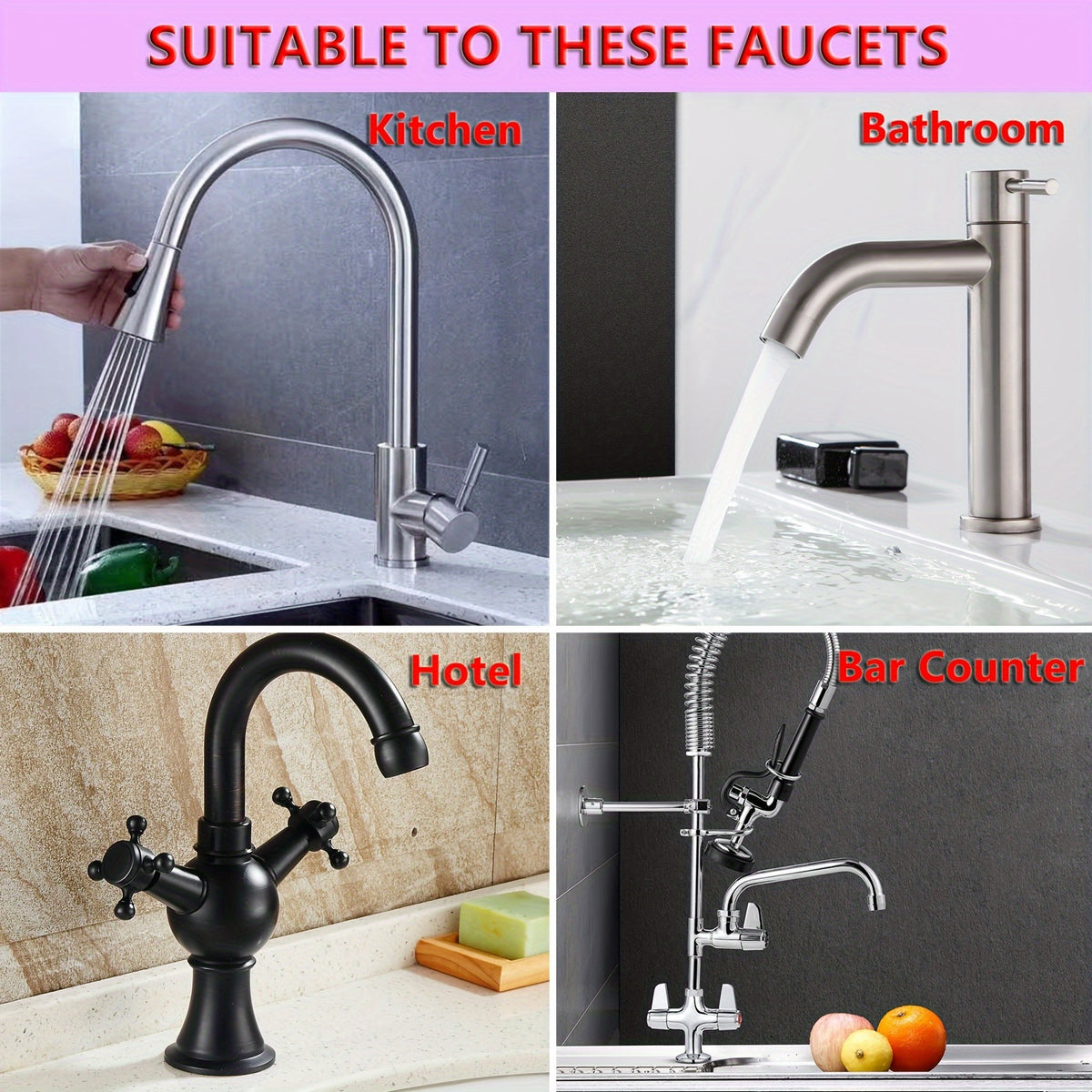 Silicone Sink Drying Mat & Faucet Splash Pad with Sponge Holder – Wave Pattern, 5° Drainage Slope, Heat-Resistant, 3 Sizes & 3 Colors for Kitchen & Bathroom Counter