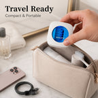 USB Rechargeable Toothbrush Case & Protective Cover – Compact Portable Toothbrush Box with Flip-Top, 200mAh Battery, 4 Colors for Travel Home Dorm & Gifting
