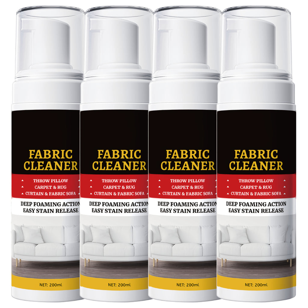 Surfactant Foam Fabric & Upholstery Spot Cleaner 6.76oz – Multi-Surface Stain Remover for Couch, Rug, Clothes, Car Seat, Mattress & Sofa | 1 to 5 Pack