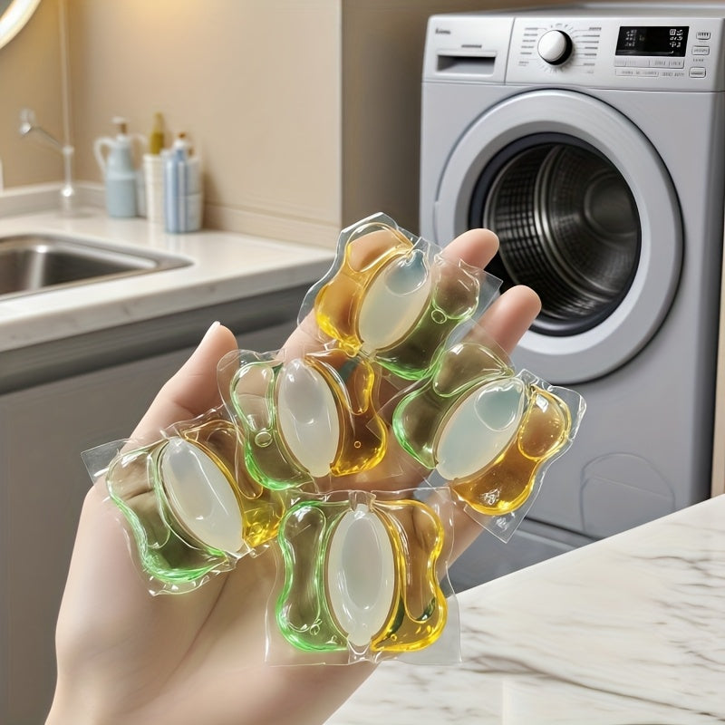 Floral Fragrance Laundry Pods, 3-in-1 Concentrated Detergent, 10g Heavy-Weight Pods – Efficient Cleaning & Stain Removal, 30 or 60 Count