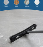 Rubber Floor Brush with Expandable Design – Soft Multi-Surface Floor Cleaner for Bathroom, Bedroom, Kitchen & Living Room, Gentle Scrubbing with Multiple Components Included