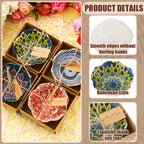 Small Ceramic Bowls 12 Pack 3.3 Inch Boho Wedding Souvenirs Dipping Bowl Bridal Shower Guest Gifts Mexican Pottery Rustic Decor