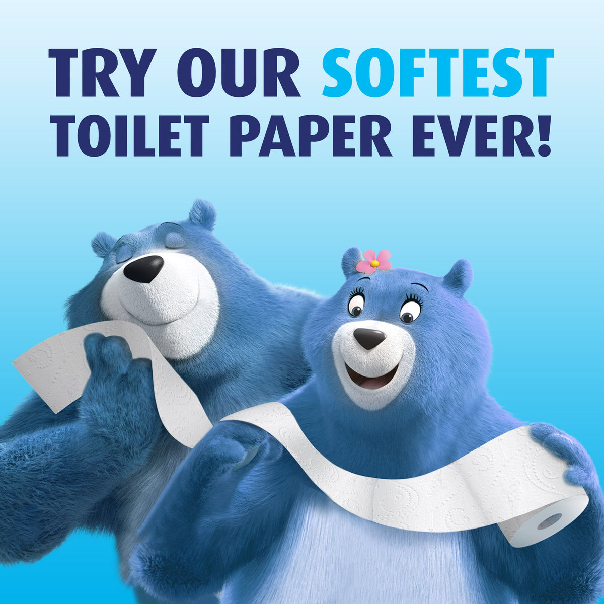 Ultra Soft Mega Roll Toilet Paper 200 Sheets – Available in 6 & 16 Count, Double & Mega Rolls, Cushiony Thick 2-Ply Bath Tissue for the Whole Family