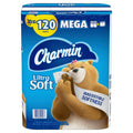 Ultra Soft 2-Ply Toilet Paper 30 Mega Rolls (120 Regular Rolls) 284 Sheets Per Roll - Premium Bath Tissue Bulk Pack for Home & Family