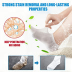 Sock Cleaning Tablets 12pcs Deep-Penetrating Laundry Soak Tabs for Dirty Socks Removes Sweat Stains & Odors No Scrubbing Needed Citric Acid Formula