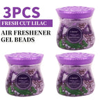 Air Freshener Scented Beads 3-Pack 14oz Each Long-Lasting Fragrance Odor Eliminator for Home Room Closet Bathroom Car Office Fabric Aromatherapy Multiple Scents