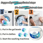 5-in-1 Laundry Detergent Pods, Ocean Breeze Scent, 8X Cleaning Power – HE Compatible Stain & Odor Eliminator Liquid Capsules, Fabric Safe, 60 / 120 Count