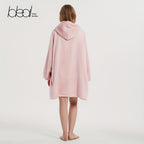 Wearable Hoodie Blanket Sherpa Fleece Reversible with Kangaroo Pocket Ultra Soft Cozy Snuggle Blanket Sweatshirt for TV Sofa Outdoor Light Grey Dark Gray Pink Black 36x34 Inch