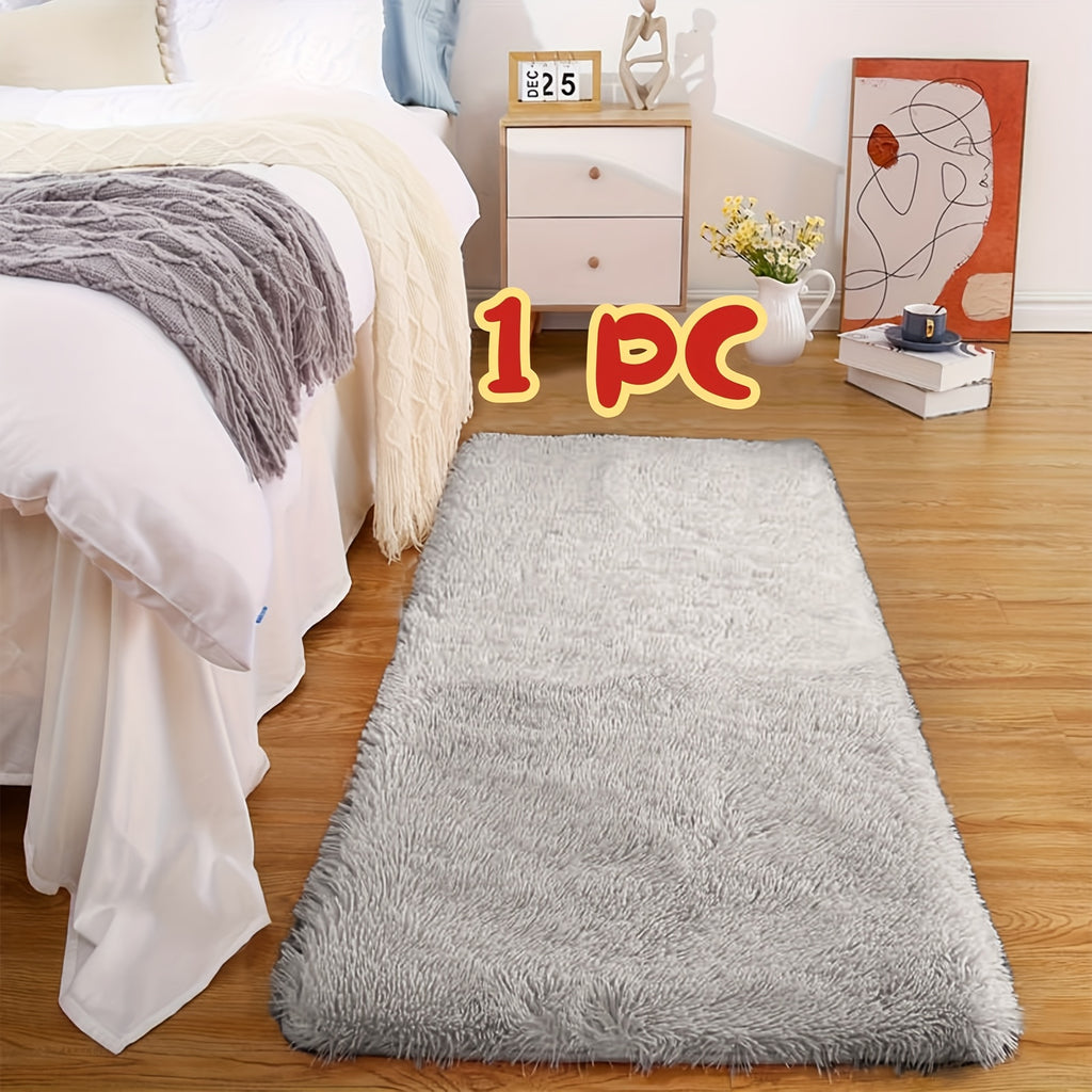 Plush Bath Rugs Set 1-6 Pieces, Multi-Color Microfiber Non-Slip Bathroom Mats – Soft Water Absorbent Thick Machine Washable Toilet Mats for Bathroom, Tub & Shower