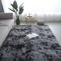 Soft Plush Tie-Dye Area Rug – Non-Slip, Washable Large Rectangle Mat | 8 Sizes