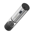 Electric Salt and Pepper Grinder Rechargeable USB – Adjustable Coarseness Automatic Pepper Mill, Stainless Steel with Lithium Battery for Home Kitchen, BBQ & Dining Table, 1pc or 2pcs Set
