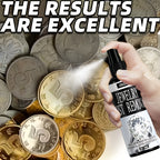 Jewelry & Metal Polishing Cream with Cloth, Restores Shine on Gold Silver Coins & Watches, Glycerin Formula Unscented Mild Metal Cleaner & Polish for Jewelry Care, 1.01 oz