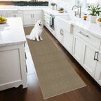 Non-Slip Runner Rug Washable & Cuttable – Low-Profile Hallway Rug for Kitchen, Living Room, Bedroom, Balcony & Poolside – Multiple Sizes 60x180 to 60x600cm